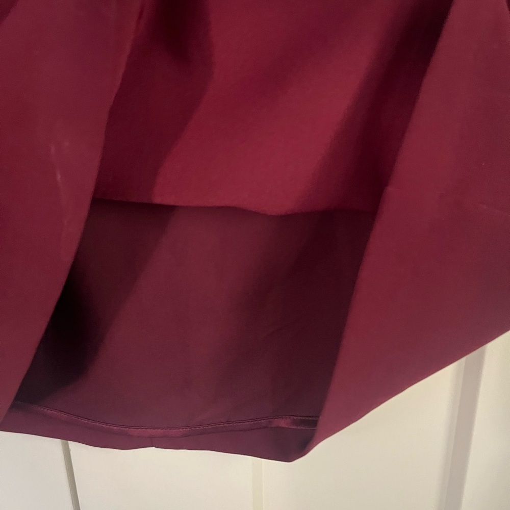 Laundry By Shelli Segal Red Sheath Dress with Bell Sleeves - Picture 9 of 9